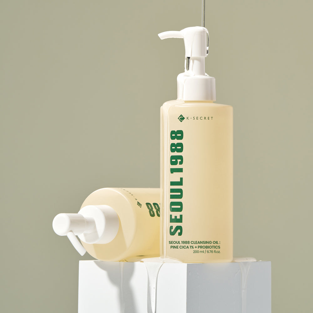 SEOUL 1988 Cleansing Oil Pine Cica Probiotics Lebanon Korean oil cleanser makeup remover skincare