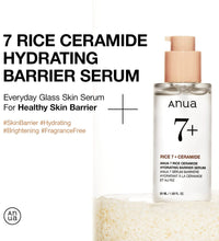 ANUA Rice Ceramide 7 Hydrating Barrier Serum Lebanon Korean hydrating skincare serum barrier repair