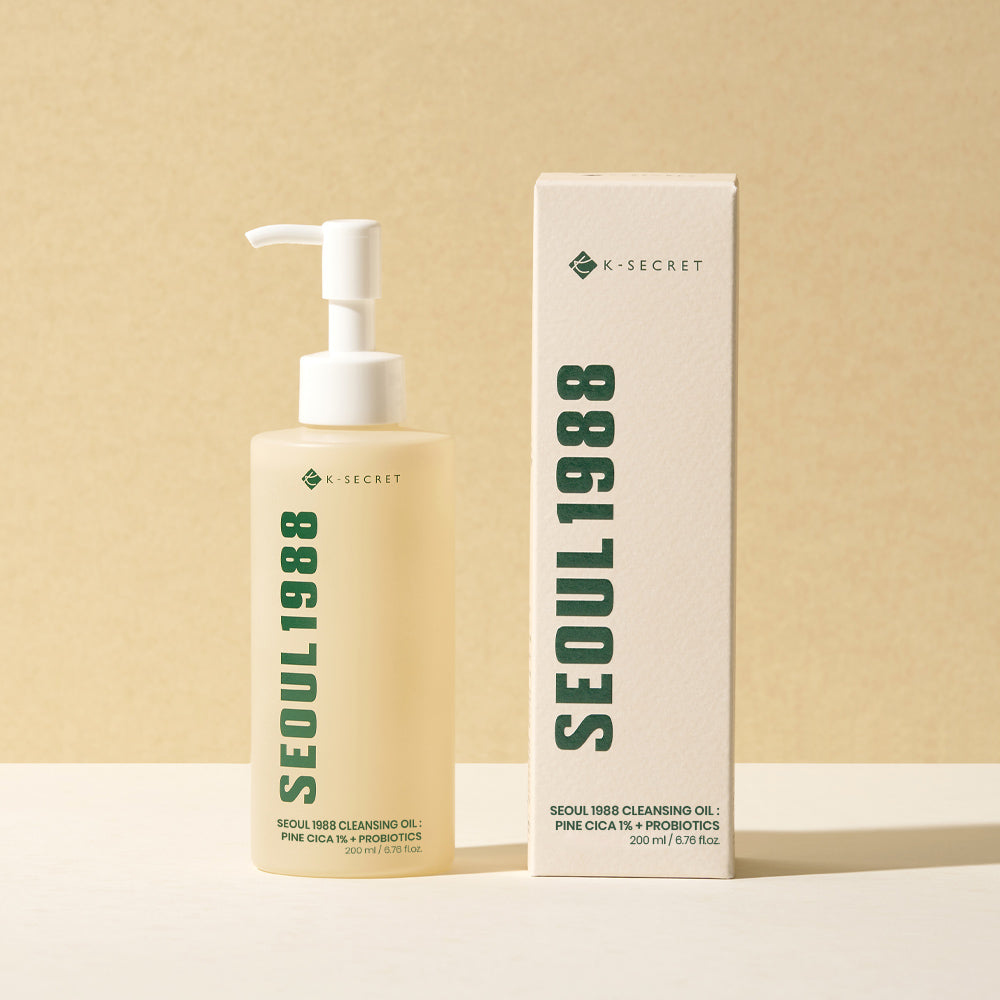 SEOUL 1988 Cleansing Oil Pine Cica Probiotics Lebanon Korean oil cleanser makeup remover skincare