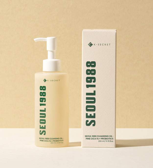 SEOUL 1988 Cleansing Oil Pine Cica Probiotics Lebanon Korean oil cleanser makeup remover skincare