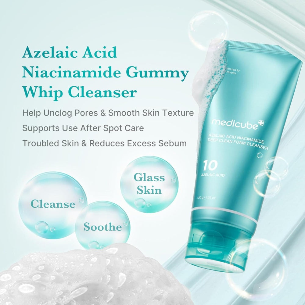 medicube azelaic acid gummy whip cleanser lebanon
