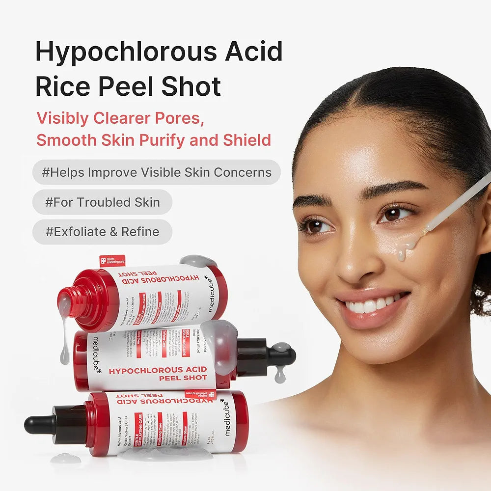 medicube hypochlorous acid peel shot lebanon