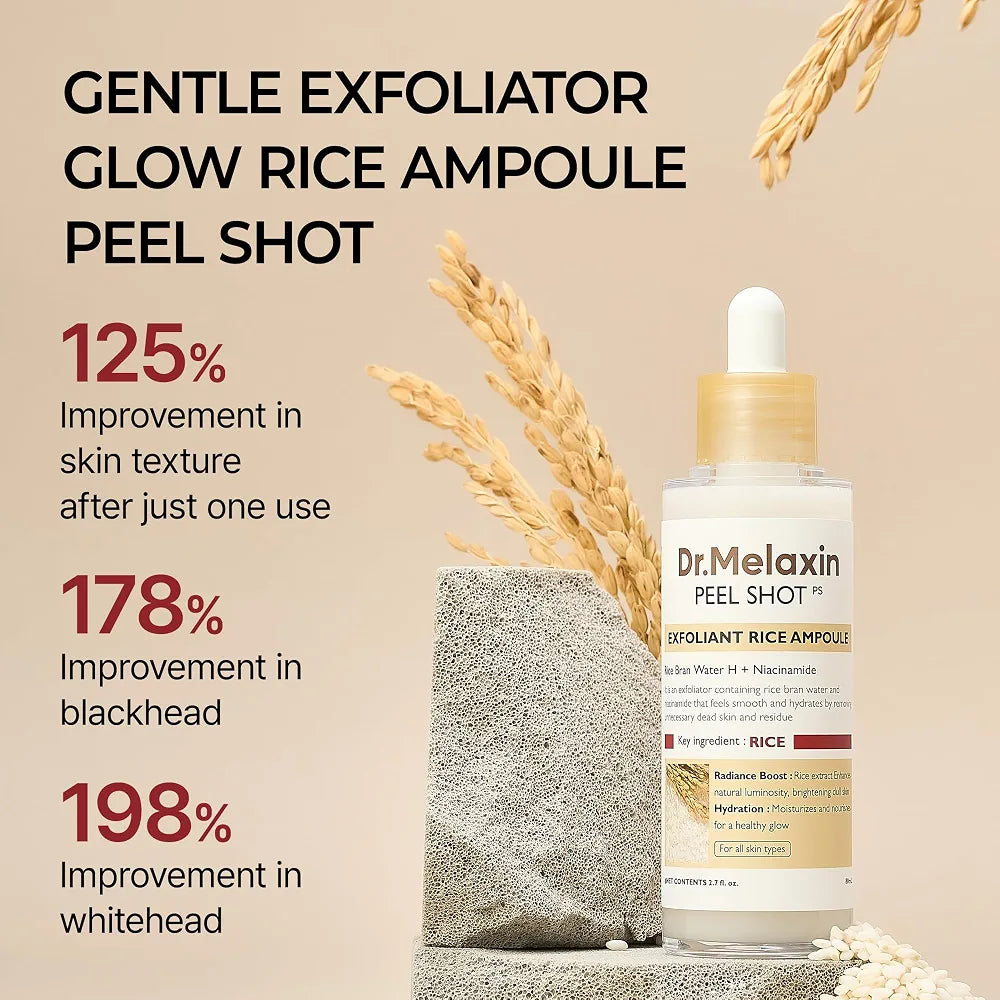 Dr.Melaxin Peel Shot Glow White Rice Peeling Ampoule in Lebanon