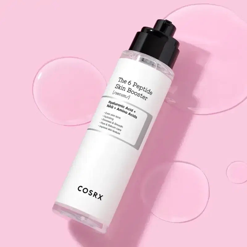 COSRX The 6 Peptide Skin Booster Serum Lebanon Korean anti aging peptide firming glow booster skincare