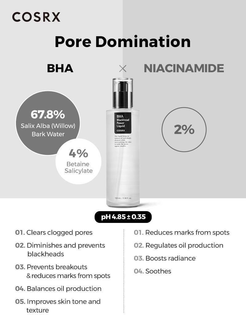 COSRX BHA Blackhead Power Liquid 100ml Lebanon Korean exfoliating skincare blackhead treatment