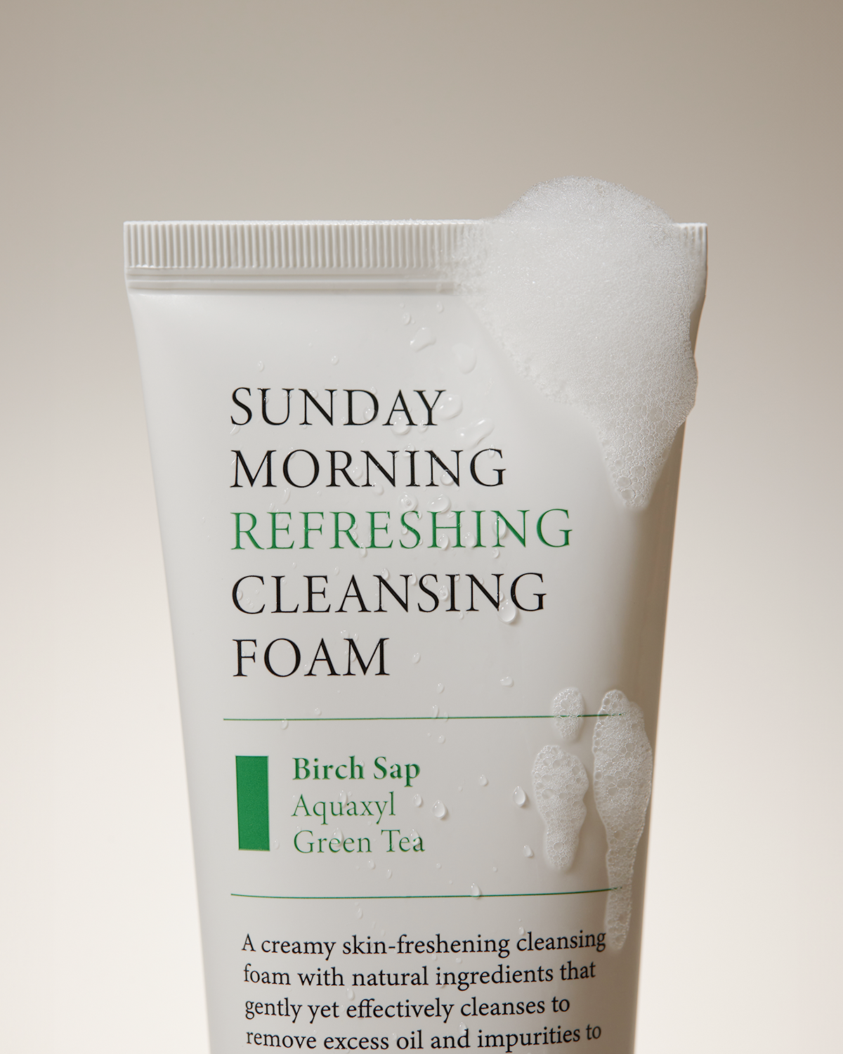 AXIS-Y Sunday Morning Refreshing Cleansing Foam Lebanon Korean gentle daily face wash fresh skincare