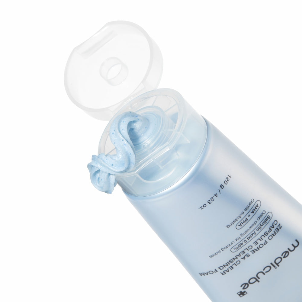MEDICUBE Zero Pore SA Cleansing Foam Lebanon Korean pore cleansing face wash acne skincare