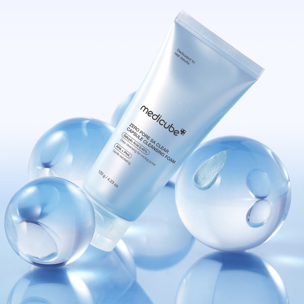 MEDICUBE Zero Pore SA Cleansing Foam Lebanon Korean pore cleansing face wash acne skincare