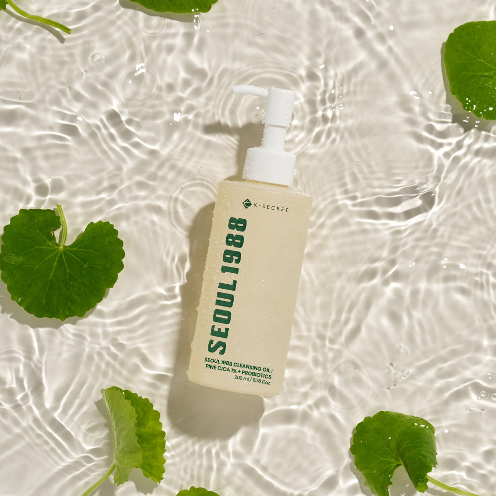 SEOUL 1988 Cleansing Oil Pine Cica Probiotics Lebanon Korean oil cleanser makeup remover skincare