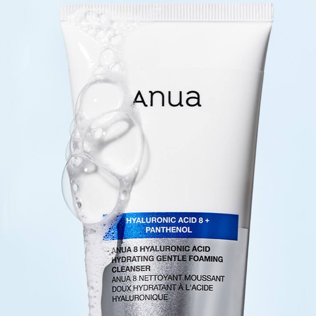 ANUA 8 Hyaluronic Acid Gentle Foaming Cleanser Lebanon Korean hydrating skincare face wash