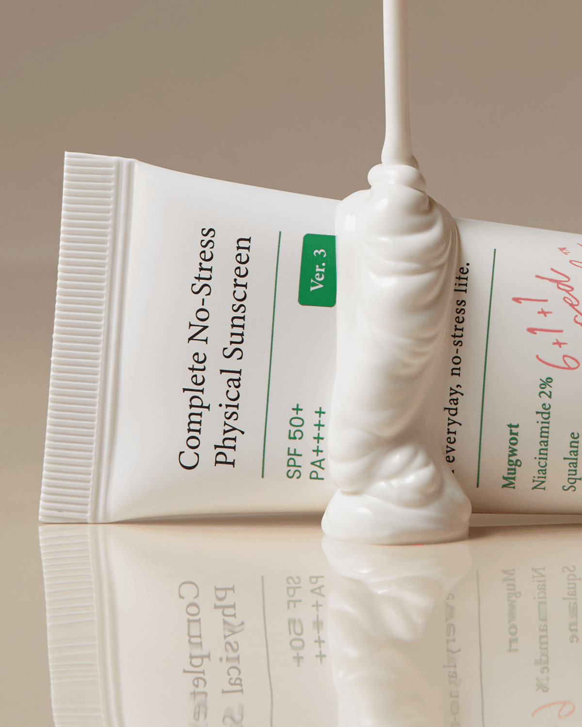 AXIS-Y Complete No-Stress Physical Sunscreen Lebanon Korean mineral SPF50 sunscreen sensitive skin skincare