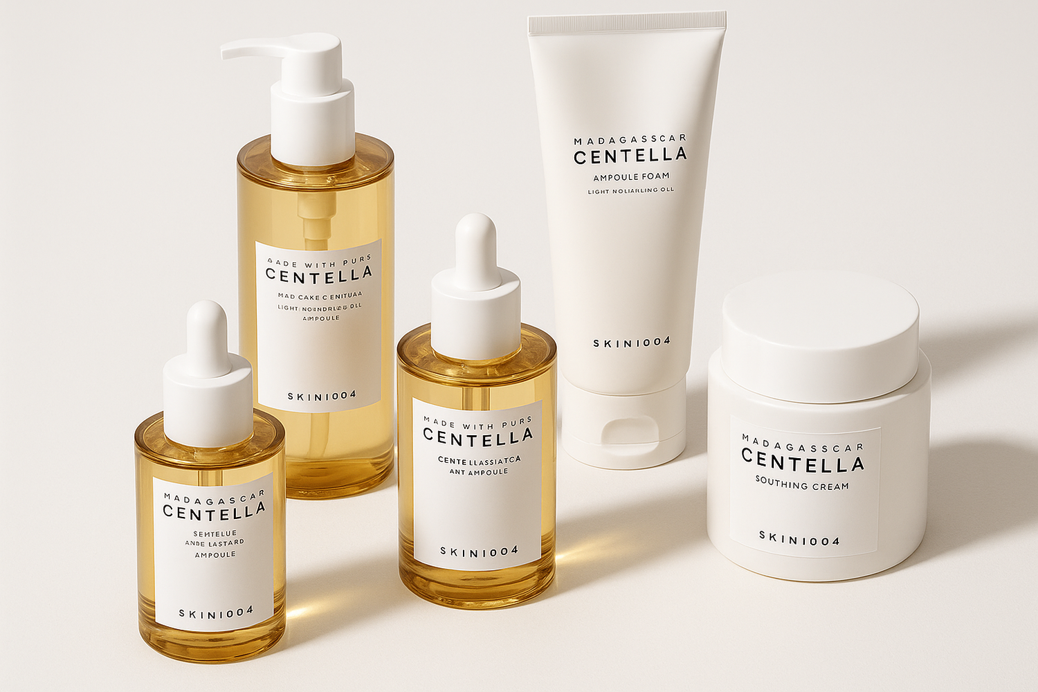 Skin1004 products with very high resolution to use it in shopify site